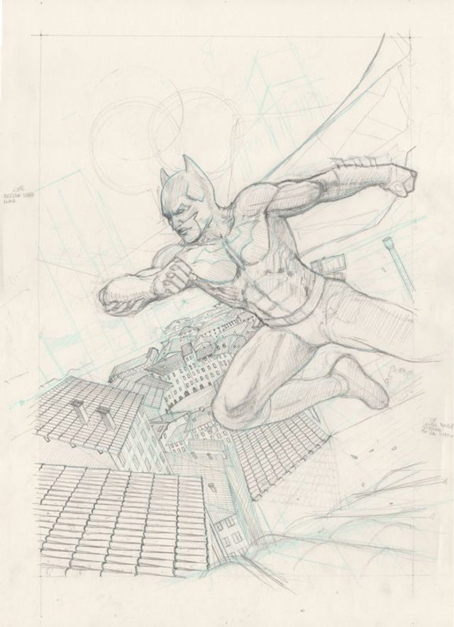Batman over Lucca study
