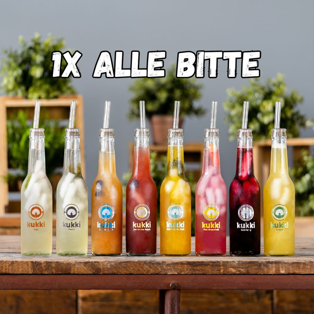1x alle 8 Cocktails Probierpaket