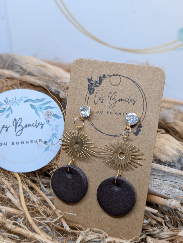 Boucles d'oreilles Mini Moon oeil mimo018