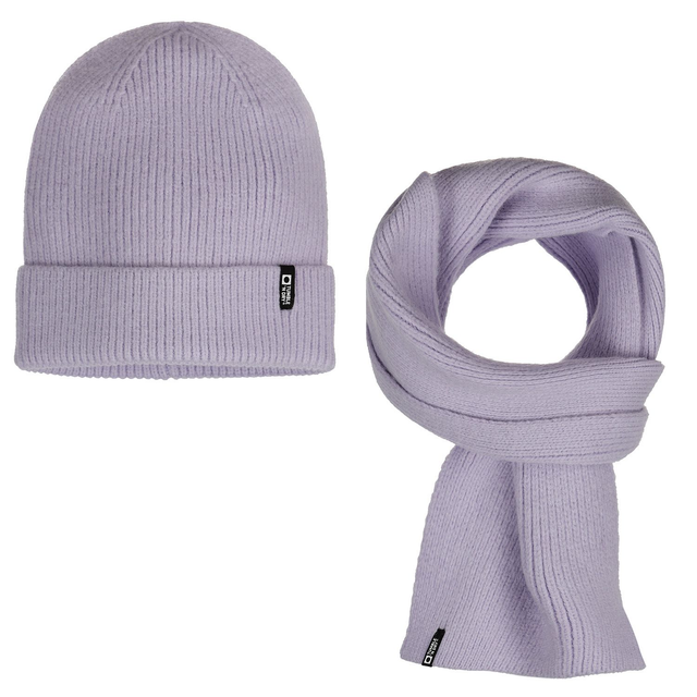Tumble 'N Dry Beanie and Scarf muts en sjaal - Lichtpaars