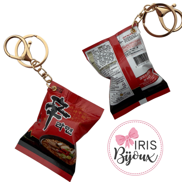 Portachiavi noodles istantanei