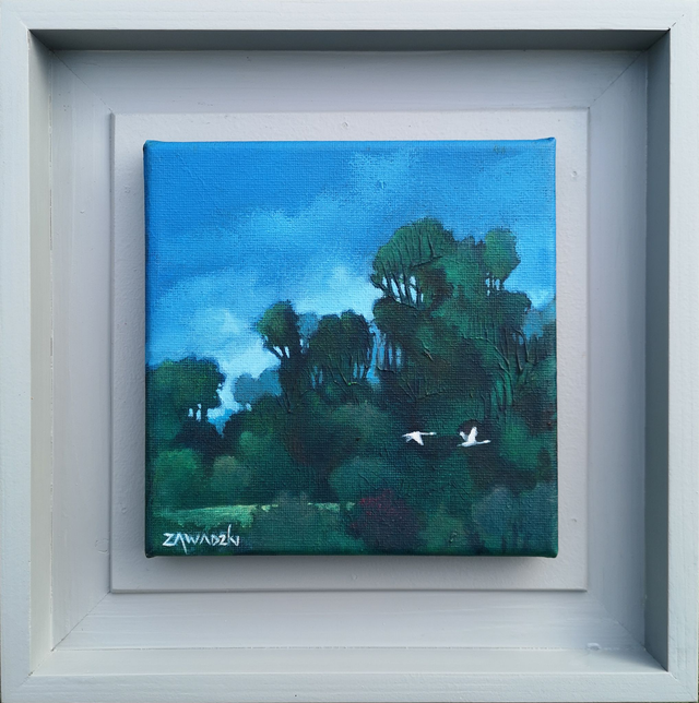 Harmony original oil painting by Zawadzki