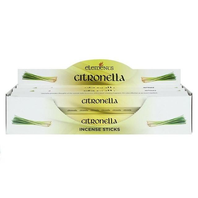 Elements Citronella Incense Sticks Box Of 20