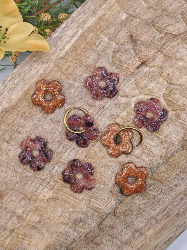 Choupettes Ilena réversibles, marron chocolat