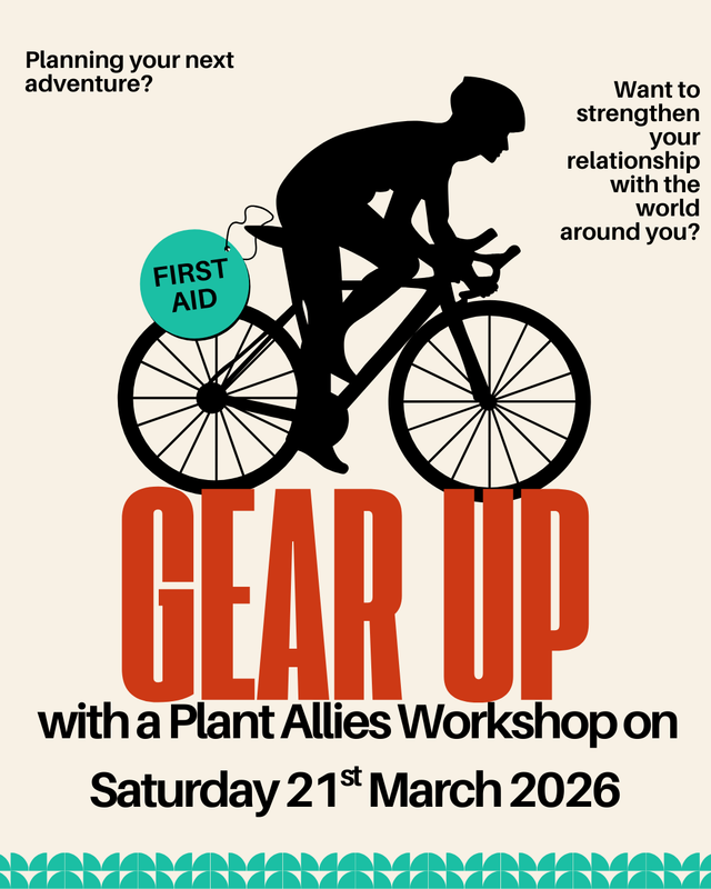 Saturday 21st March 2026 Plant allies for your cycling adventures