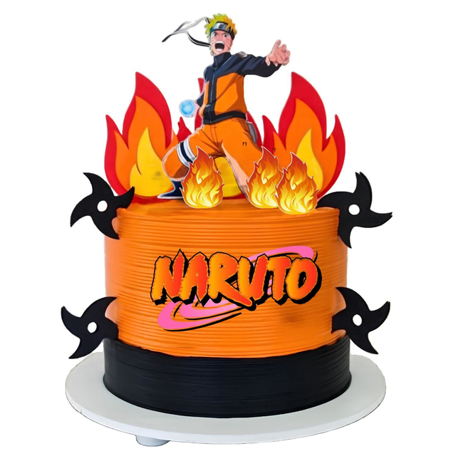 Naruto tema tårta