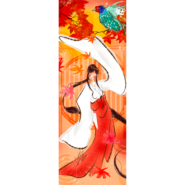 Marque-page - La Danseuse et Le Faisan