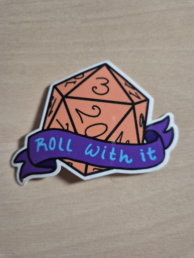 SALE - Sticker: Roll With It
