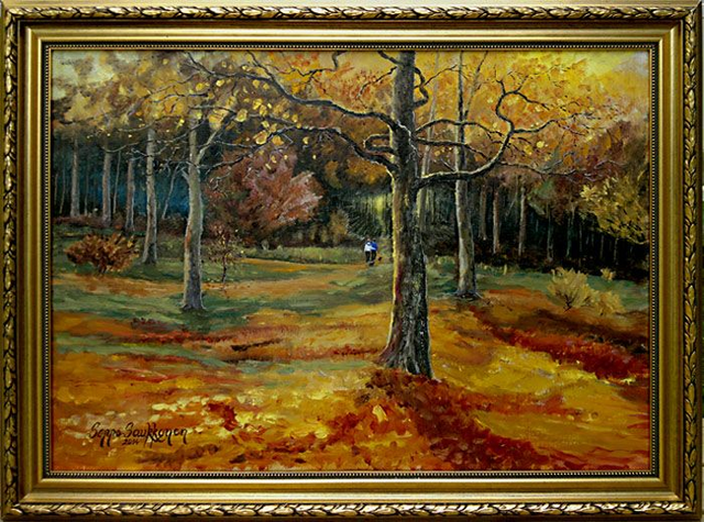 Pari ja koirat, 60x80 cm