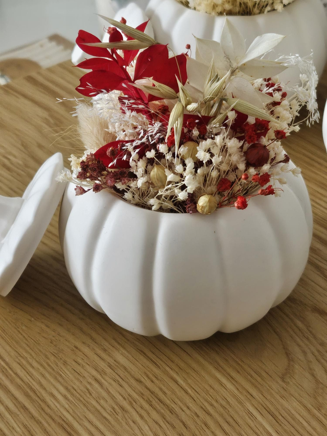 Citrouille fleurie 3