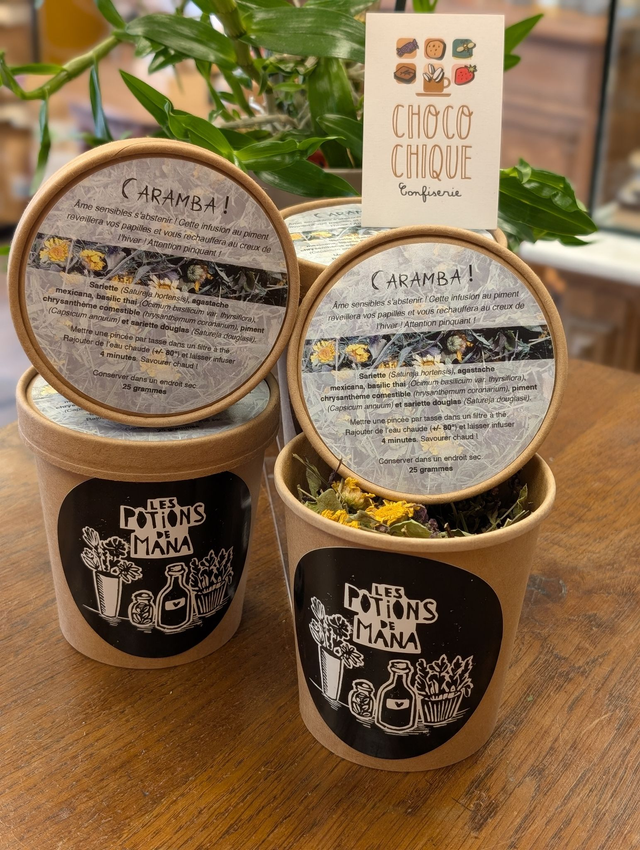 Tisane Caramba de Les Potions de Mana