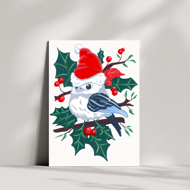 Cartes de Noël - Oiseau