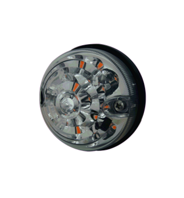 Clignotant orange led WIPAC 73mm