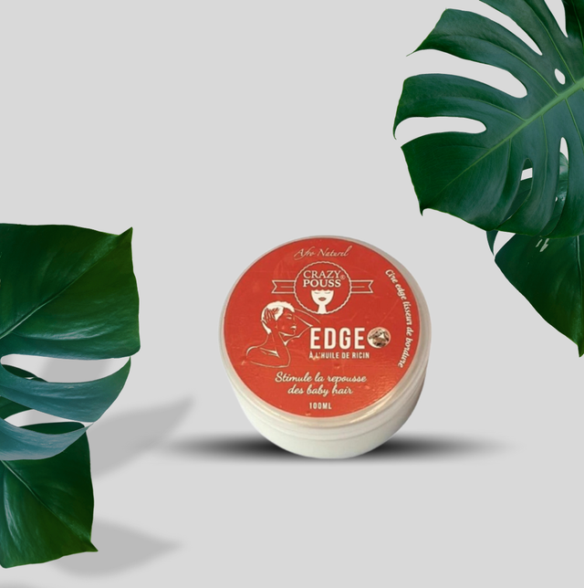 AFRO NATUREL CRAZY POUSS GEL EDGE RICIN