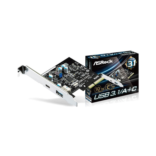 Carte Asrock USB 3.1 pour PC