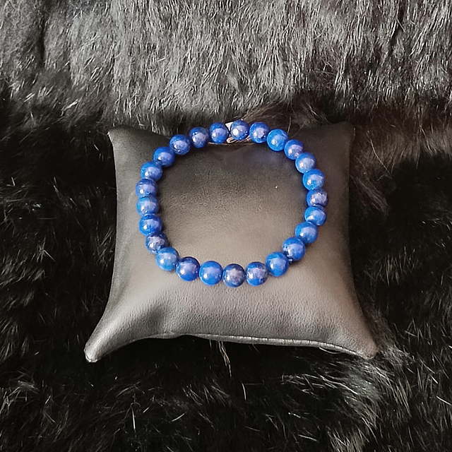 Bracelet uni Lapis Lazuli 08 mm