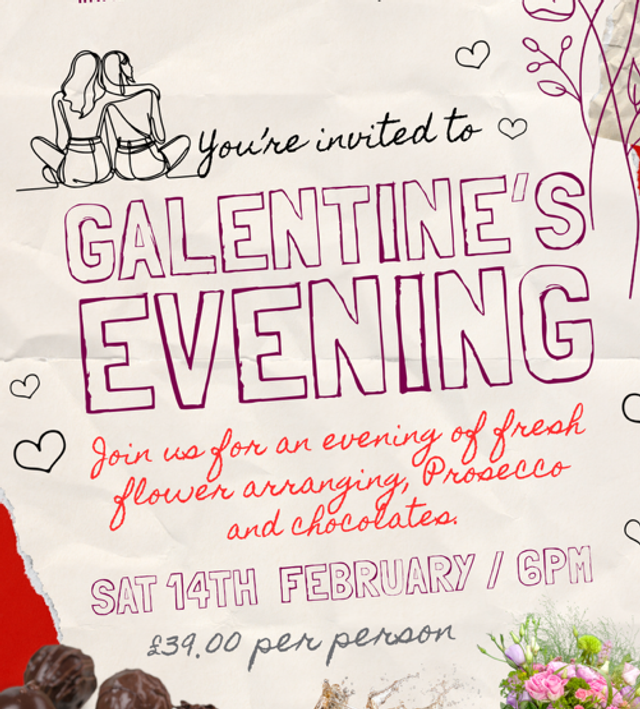 Galentines Evening - Sat 14th Feb - 6pm