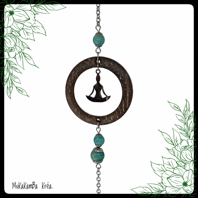 Attrape-soleil méditation zen et noix de coco 