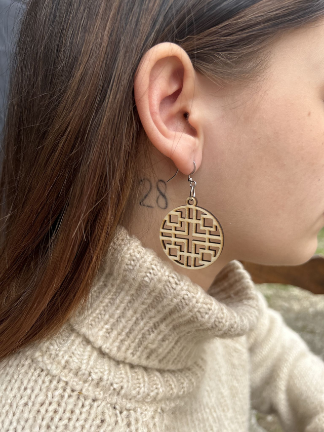 Boucles d'oreilles collection rondes - Modèle 6