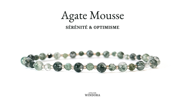 Bracelet | Agate Mousse - Royal Intense V2