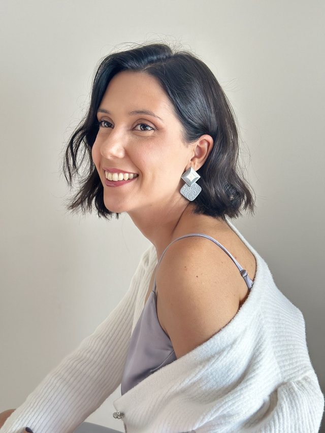 Polymer Clay Earrings ~ Love