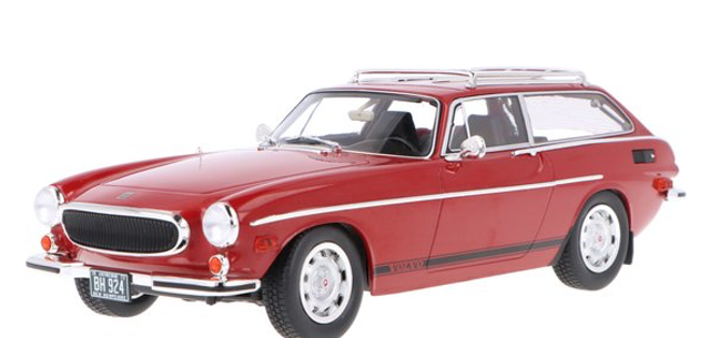 Volvo 1800 ES US Version 1972 rot Norev 1:18