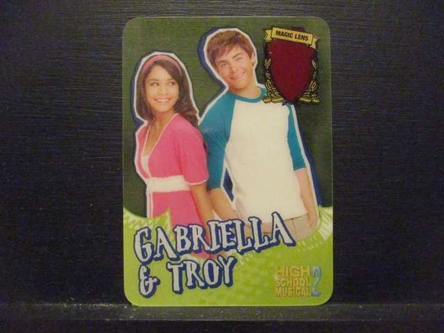 Gabriella &amp; Troy - High School Musical 2 Special Screen Original Trading Card #SC11