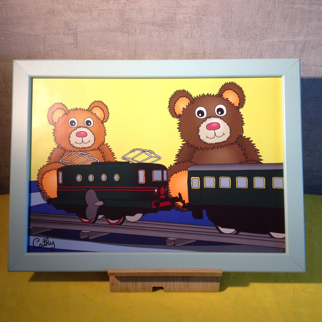 Poster A4 Jouets vintages