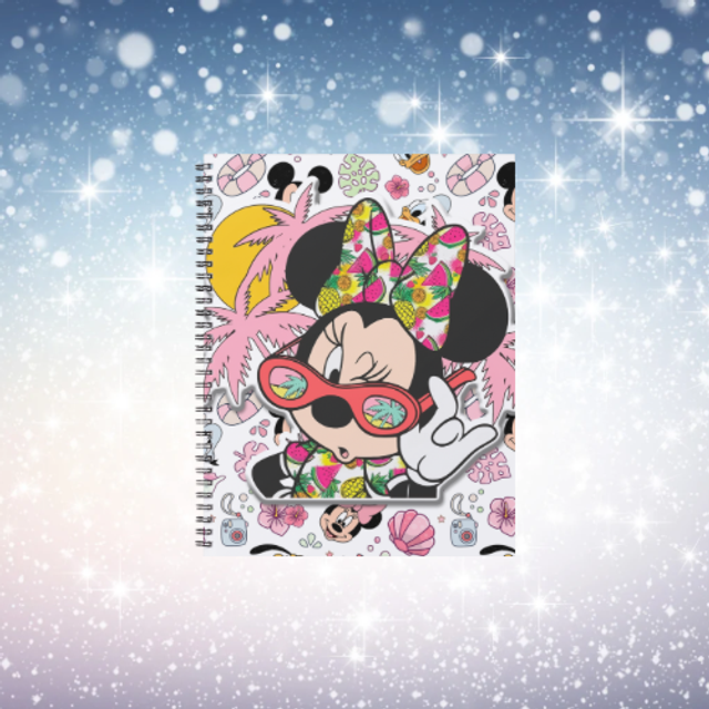 Carnet Minnie Plage