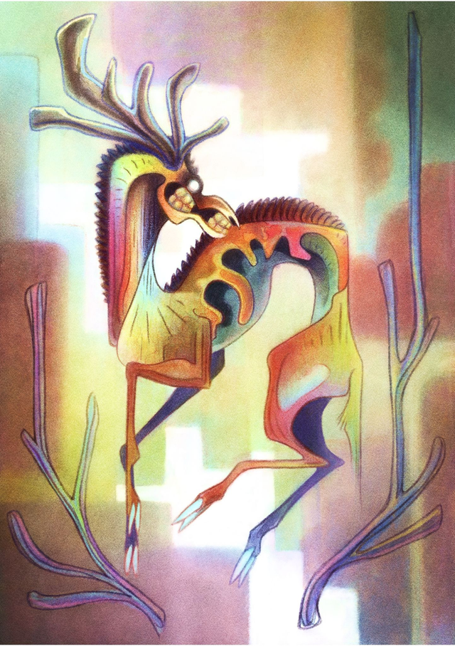 Série créature mythologique - Le Wendigo