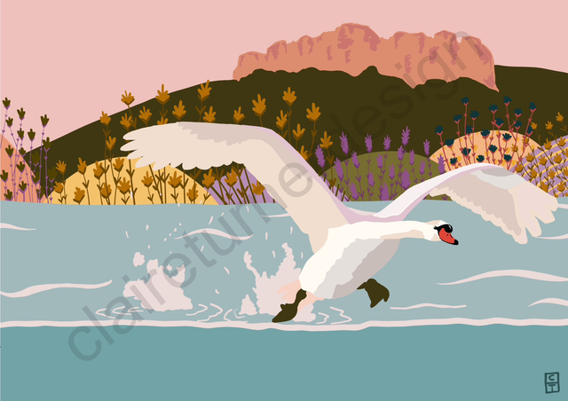 “Taking Flight” Tirage Fine Art