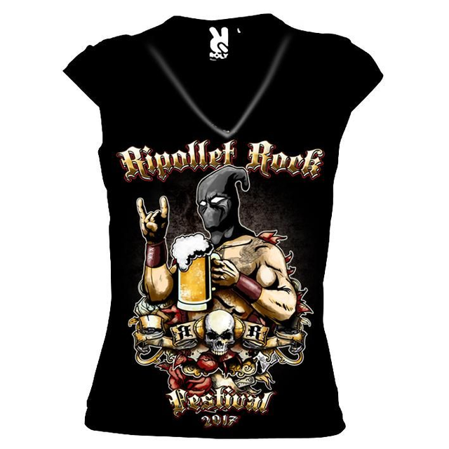 Camiseta Mujer Ripollet Rock 2017
