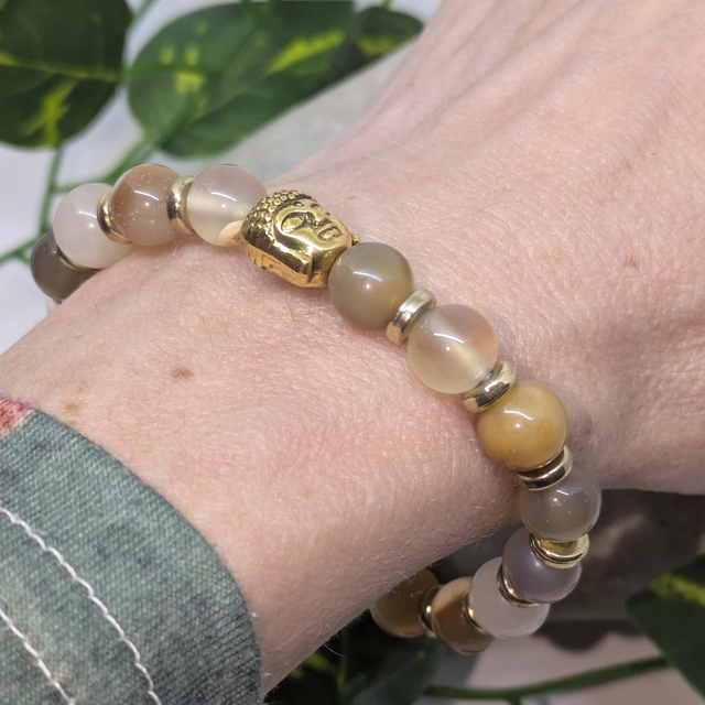 Bracelet "Agate de Madagascar" 8mm BR-065