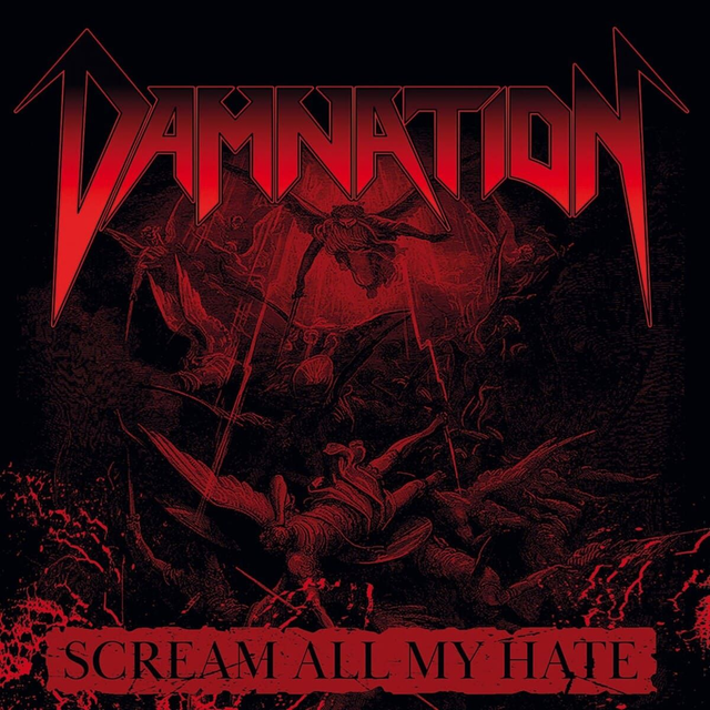 DAMNATION : Scream All My Hate (2025) CD
