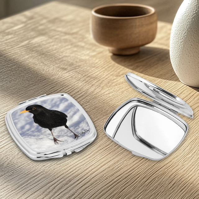 "Billy Blackbird" Compact Mirror  