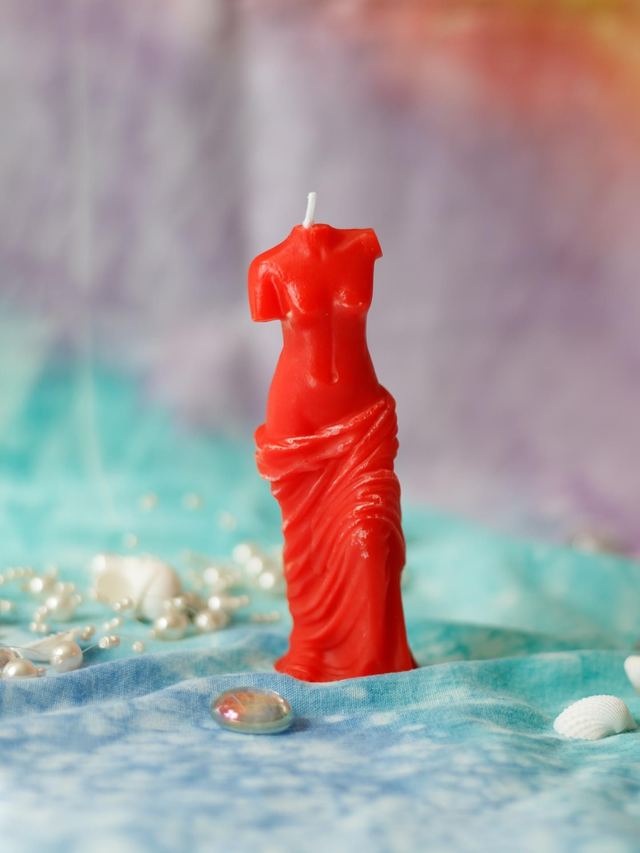 Bougie Vénus ❧ Rouge