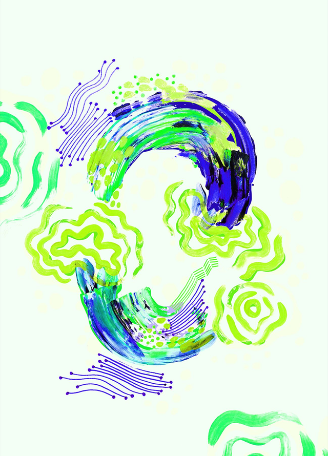 Colour wave #2 / A6, A5, A4, A3, A2 print