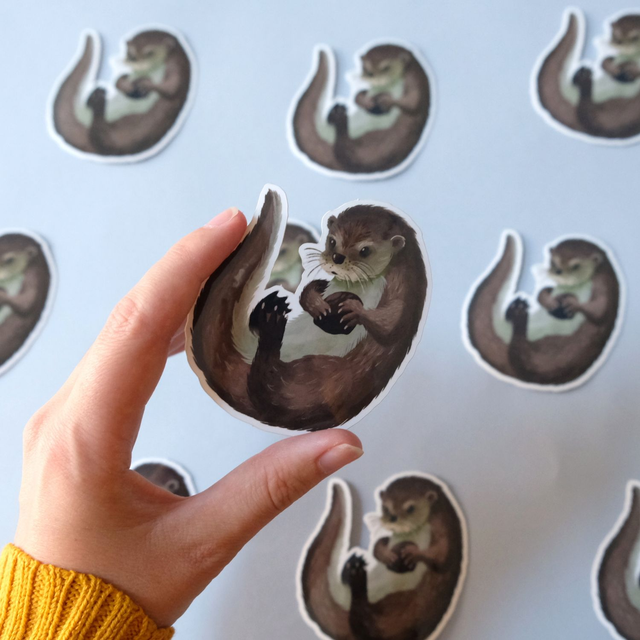 Stickers loutre
