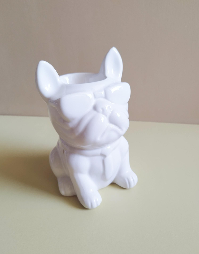 Brûle parfum "Boubou" blanc 