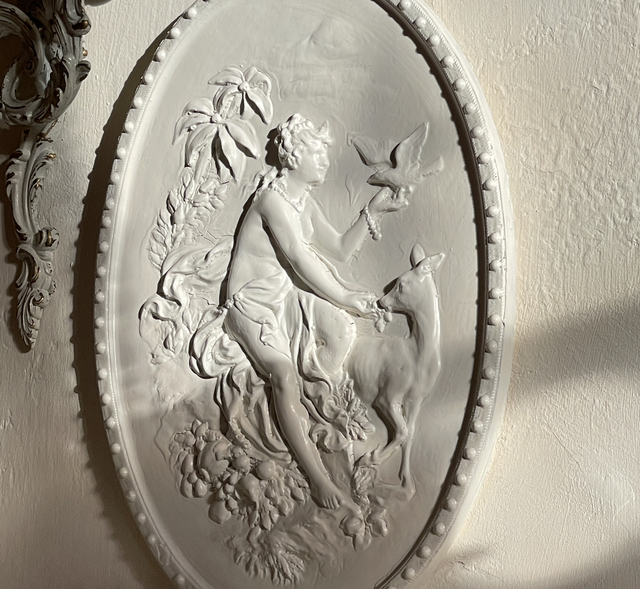 Wandrelief / Flachrelief Wandbild 