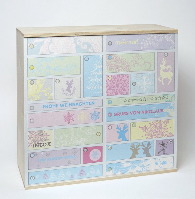 Front Adventskalender, zuckersüss