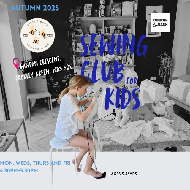 Little Bees Afterschool Sewing club AUTUMN TERM 2025