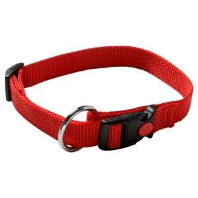 Adori klikhalsband nylon rood S/M