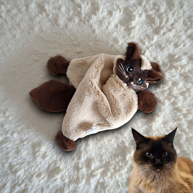 Doudou animal de compagnie personnalisé d'après photo.