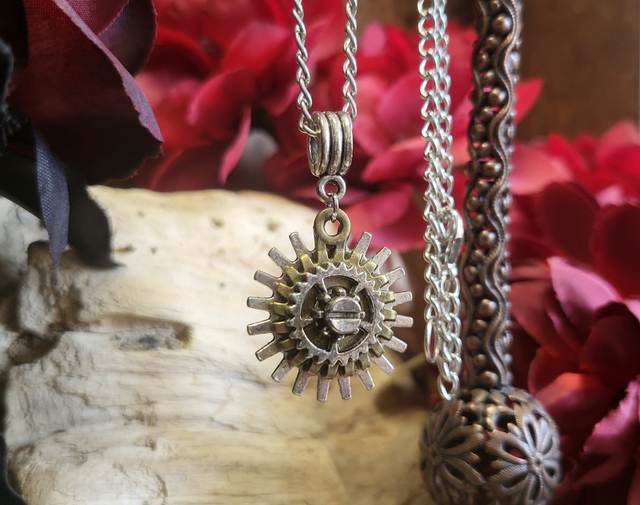 Collier "Rouages du Temps"