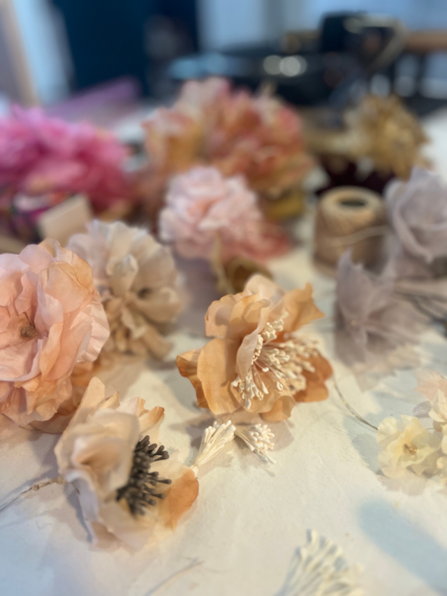 ATELIER FLEURS EN SOIE