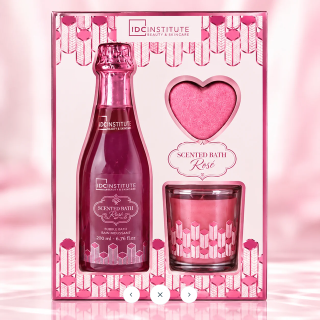 Coffret Bain Parfumé Rosé Perfect Glow -IDC Institute