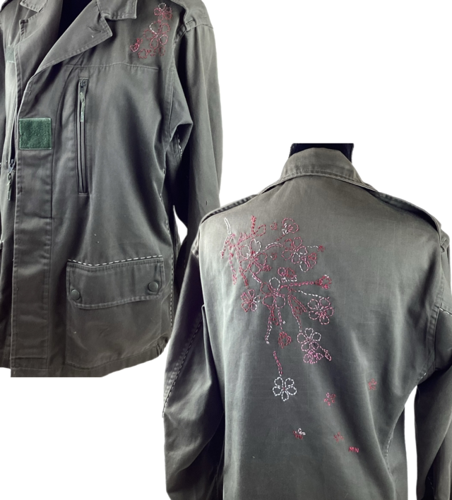 Veste brodée Sakura