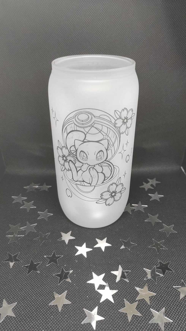 Verre givré canette 550 ml