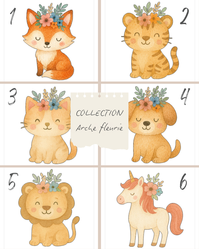 Couronne - Collection Arche fleurie